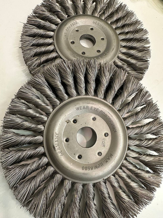 فرچه سیمی تخت بافته قطر 180 میلی متر کولن و مز آلمان