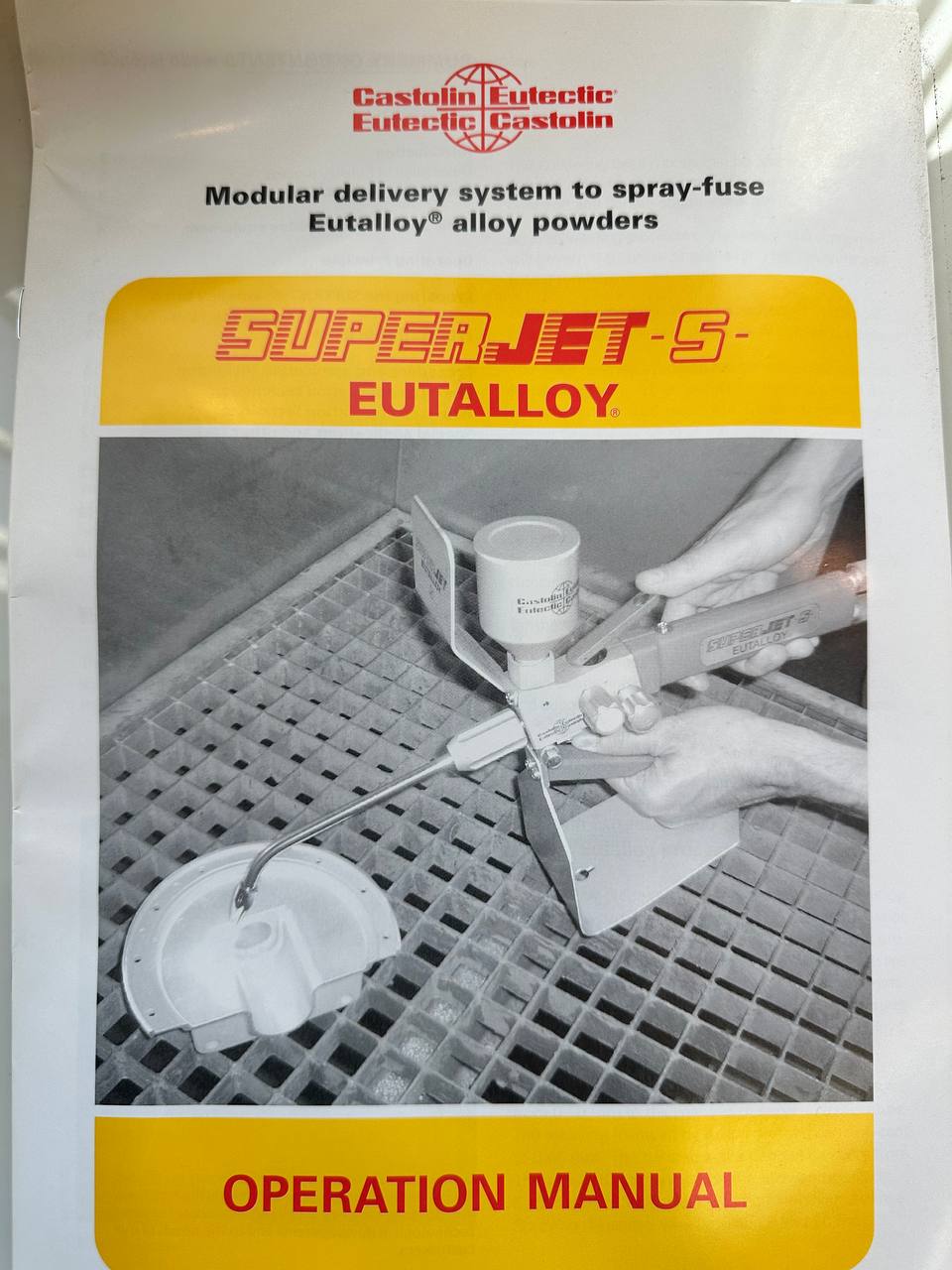 دستگاه اسپری پودر فلزی (Superjet-S Eutalloy)