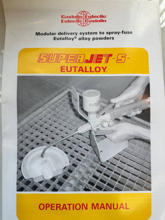 دستگاه سوپر جت اسپری پودر فلزی (Superjet-S Eutalloy) کستولین