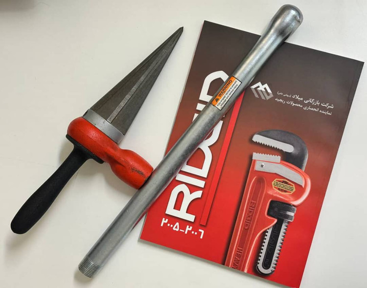 برقو (ریمر) لوله مدل 34945 قابل نصب روی دستگاه حدیده ریجید