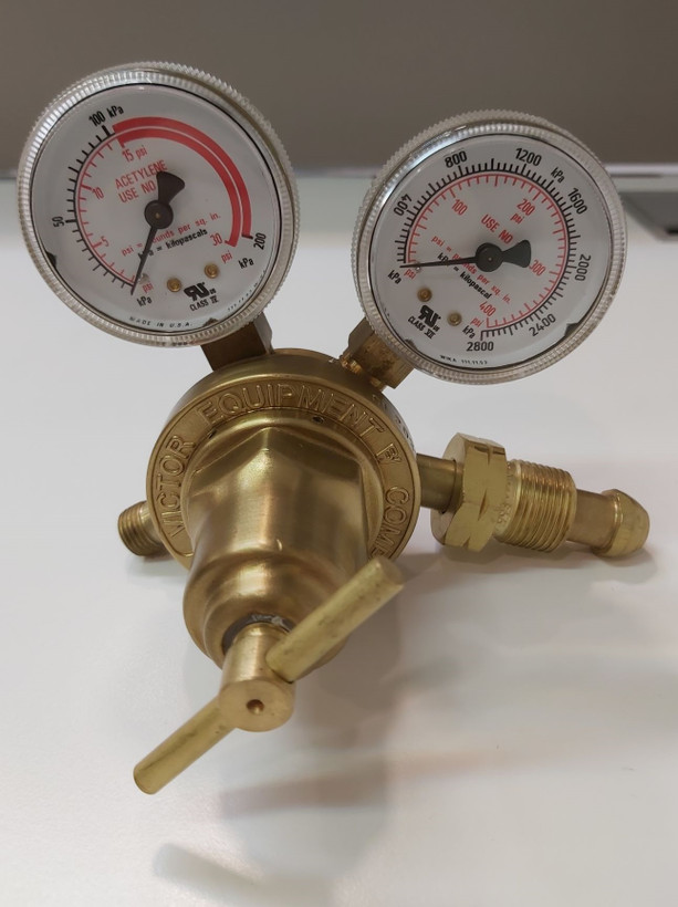 رگولاتور فشار استیلن مدل: SR260A برند ویکتور آمریکا